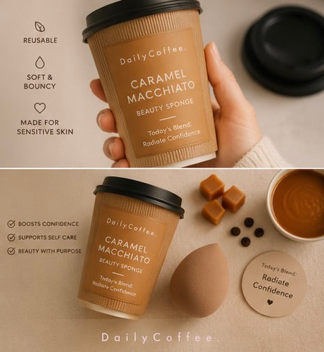 Caramel Macchiato Beauty Sponge